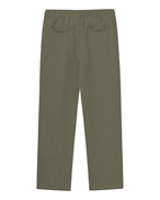 KnowledgeCotton Apparel Loose Linen Pants Burned Olive