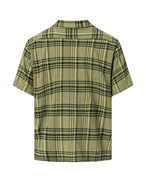 KnowledgeCotton Apparel Boxy Shirt Green Check