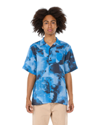 KnowledgeCotton Apparel Boxed Fit Linen Shirt Aop Print