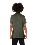 KnowledgeCotton Apparel Linen Polo Forrest Night