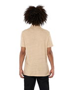 KnowledgeCotton Apparel Linen Polo Safari