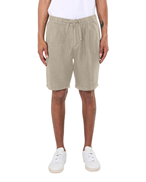 KnowledgeCotton Apparel Loose Linen Shorts Light Feather Gray