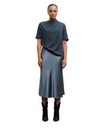 Ahlvar Gallery Lima Tee Blue Grey