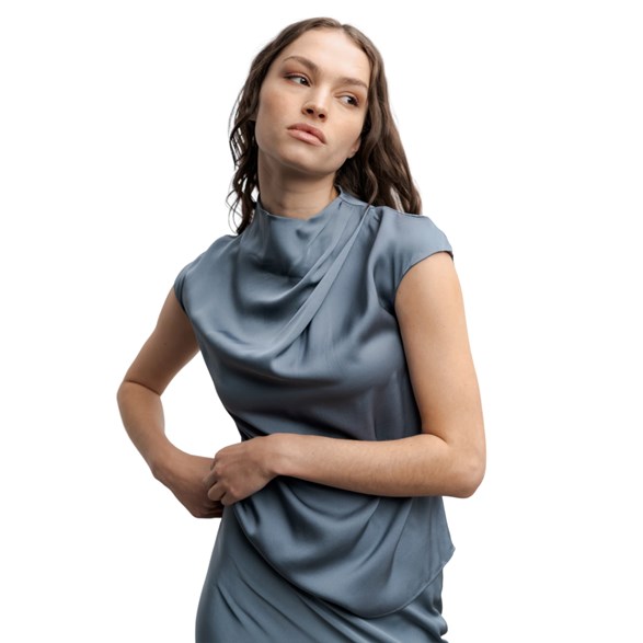 Ahlvar Gallery Lima Top Steel Blue