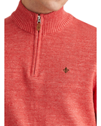 Morris Randall Half Zip Cerise