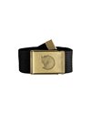 Fjällräven Canvas Brass Belt Black