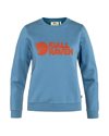 Fjällräven Logo Sweater W Dawn Blue