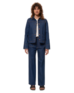 Nudie Jeans Kelly Western Jacket 70`S Blue