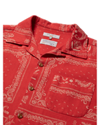 Nudie Jeans Aron Bandana Shirt Red