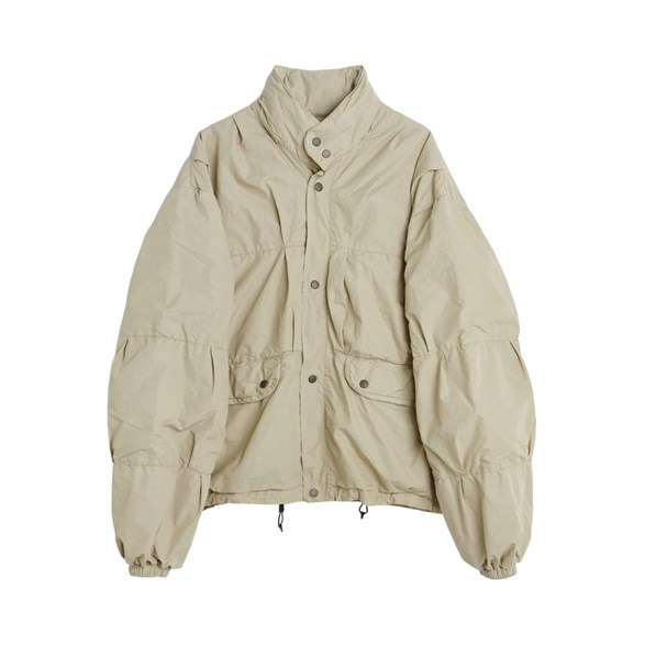 Our Legacy Exhale Puffa Jacket Metallic Sand