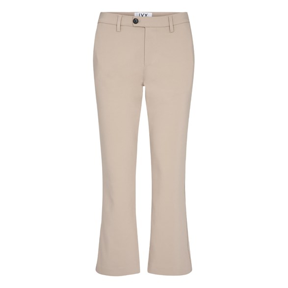 IVY Alice Cropped Flare Pant Latte