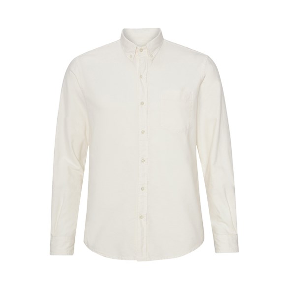 Colorful Standard Organic Button Down Shirt Ivory White