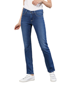 MAC Dream Straight Jeans Mid Blue