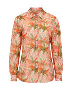 Newhouse Elsa Liberty Adeoye Shirt Coral