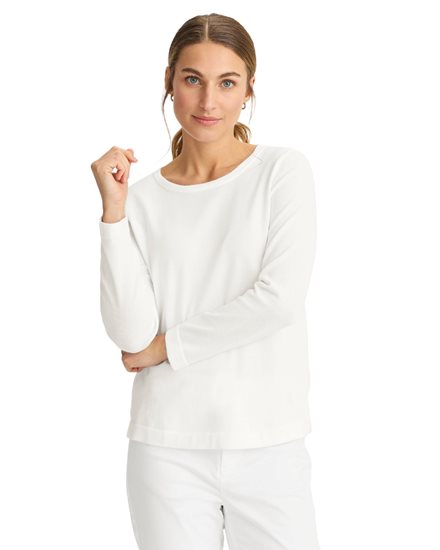 Newhouse Ellen Sweater White