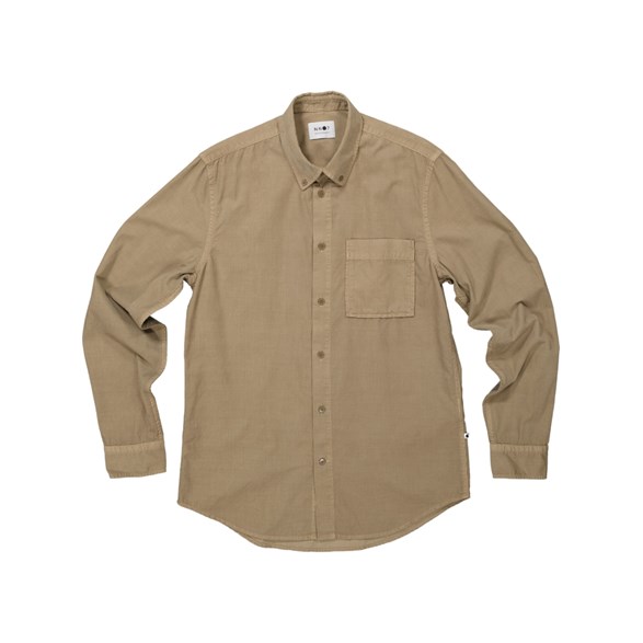 NN.07 Arne 5082 Cord Shirt Shitake