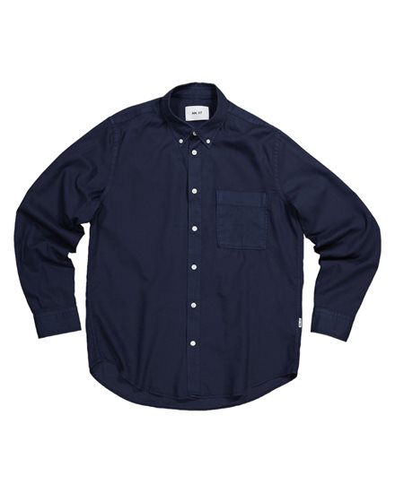 NN.07 Arne 5655 Shirt Navy Blue