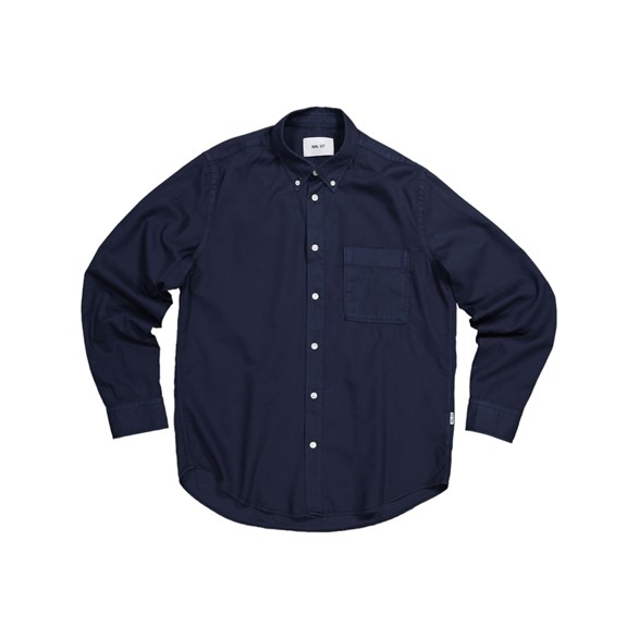 NN.07 Arne 5655 Shirt Navy Blue