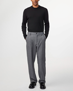 NN.07 Martin 6605 Merino Knit Black