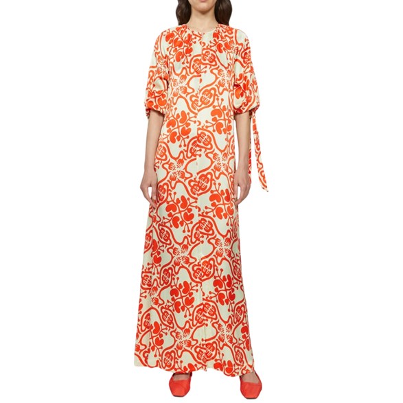 Rodebjer Vendela Rendezvous Dress Cherry Tomato