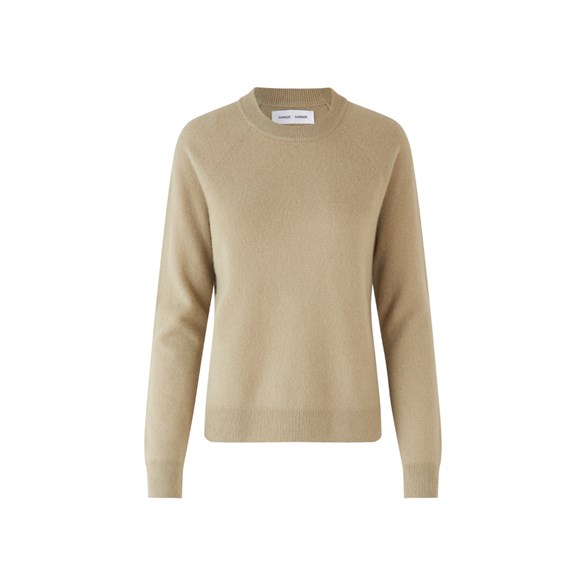 SAMSOE SAMSOE Boston O-Neck Silver Sage