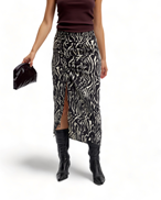Gestuz Brayagz P Hw Skirt Art Zebra