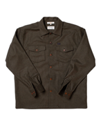 Nudie Jeans Vincent Melange Board Shirt Green