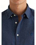 Morris Watts Flannel Shirt Blue