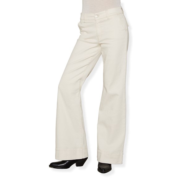 Hunkydory Erica Flared Pants Off-White