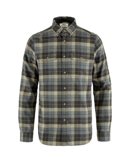Fjällräven Singi Heavy Flannel Shirt Super Grey/Stone Grey