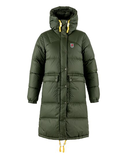 Fjällräven Expedition Long Down Parka Women Deep Forest