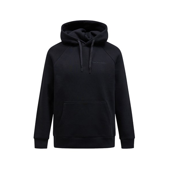 Peak Performance Original Small Logo Hood Black