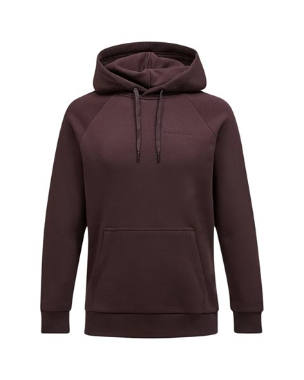 Peak Performance Original Small Logo Hood Desert Plum