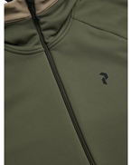 Peak Performance Rider Zip Hood Pine Neddle