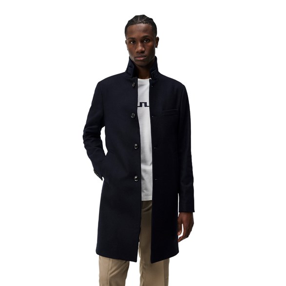 J.Lindeberg Holger Melton Coat Navy