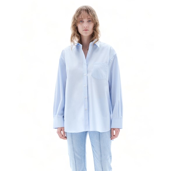 Filippa K Sammy Shirt Soft Blue