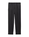 Filippa K Terry Relaxed Wool Trousers Dark Brown