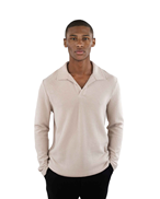 Ciszere Nelson Knitted Long Sleeve Oyster