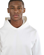 Ciszere Sami Faux Suede Hoodie Off White