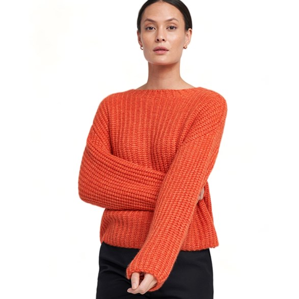 Holebrook Cajsa Sweater Burnt Orange