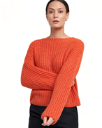 Holebrook Cajsa Sweater Burnt Orange