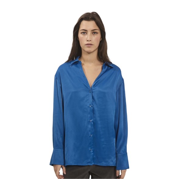 NORR Portia Shirt Royal Blue