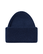 KnowledgeCotton Apparel Big Rib Beanie Total Eclipse