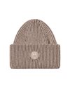 KnowledgeCotton Apparel Big Rib Beanie Kelp Melange