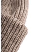 KnowledgeCotton Apparel Big Rib Beanie Kelp Melange