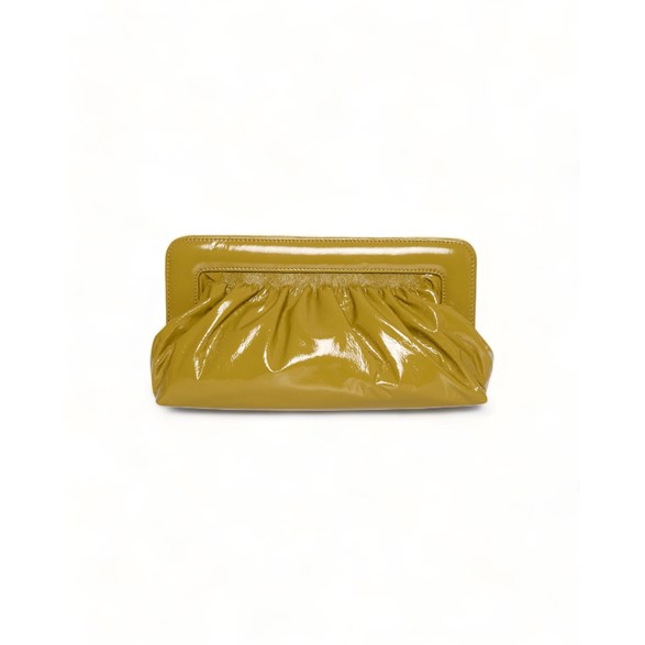 Gestuz Velda Medium Clutch Amber Green