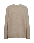 Mos Mosh Thora V-Neck Knit Savannah Tan