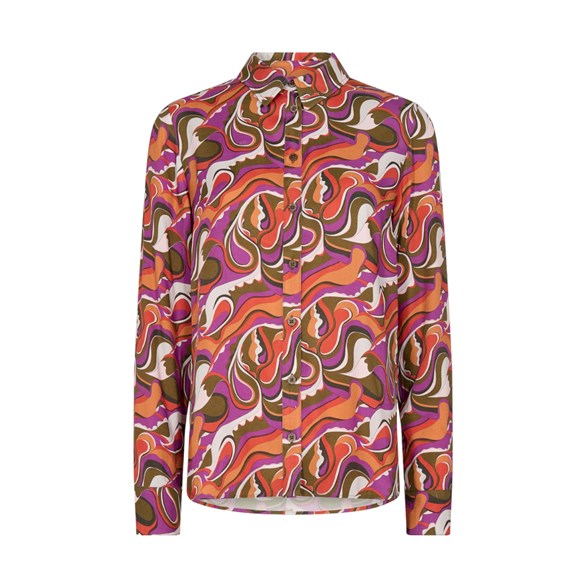 Mos Mosh Taylar Privot Shirt Vivida Viola
