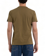REPLAY Raw Cut Jersey T-Shirt Green