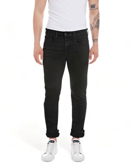 REPLAY Grover Hyperflex Jeans Black FB1